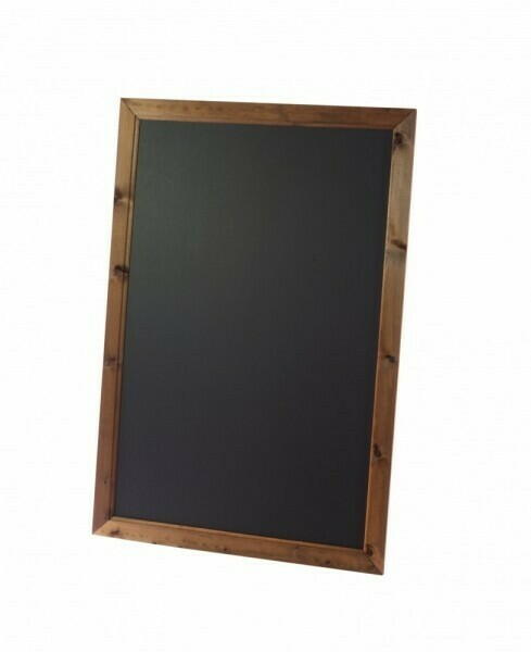 Indrammet Tavle, Egetræ 636mm x 486mm