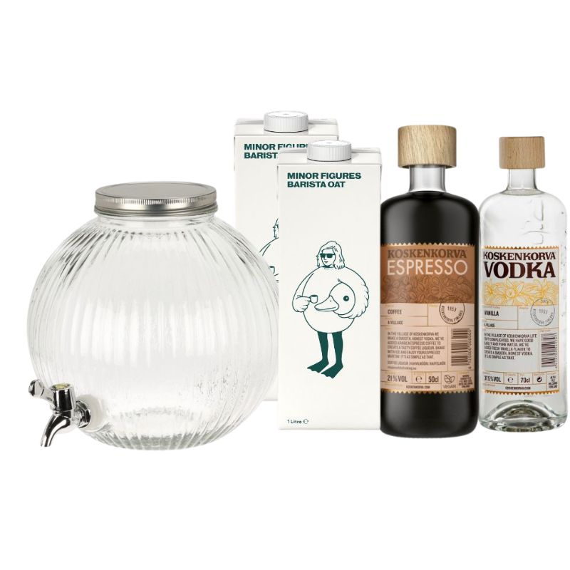 White Russian Dispenser Drinkspakke
