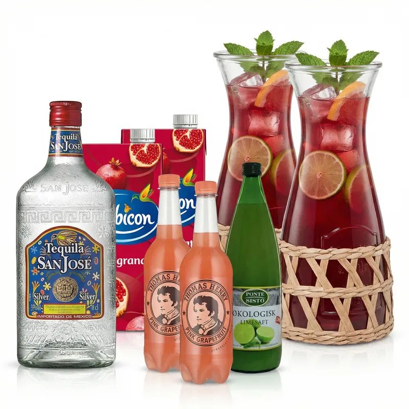 Pomegranate Paloma Pitcher Drinkspakke