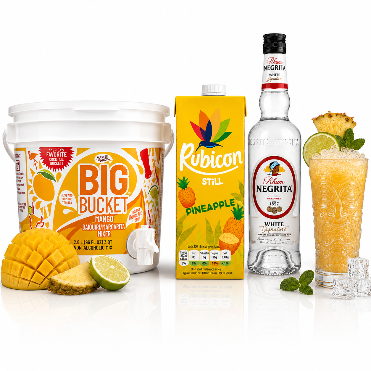 Big Bucket Mango Mai Tai Drinkspakke