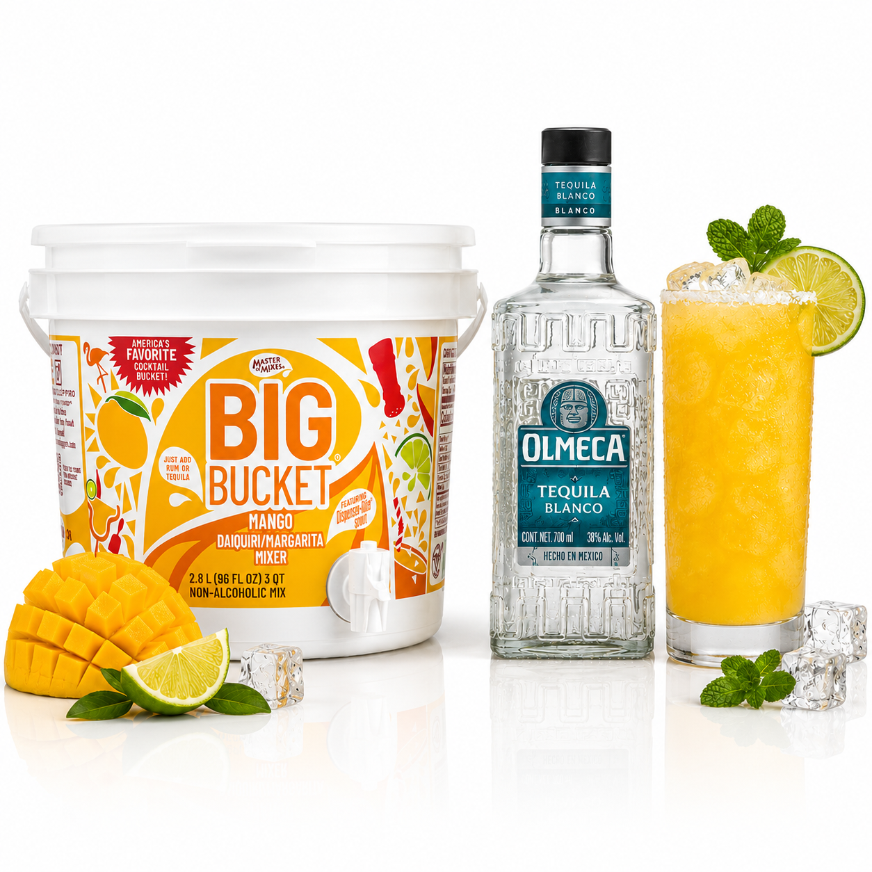 Big Bucket Mango Margarita Drinkspakke
