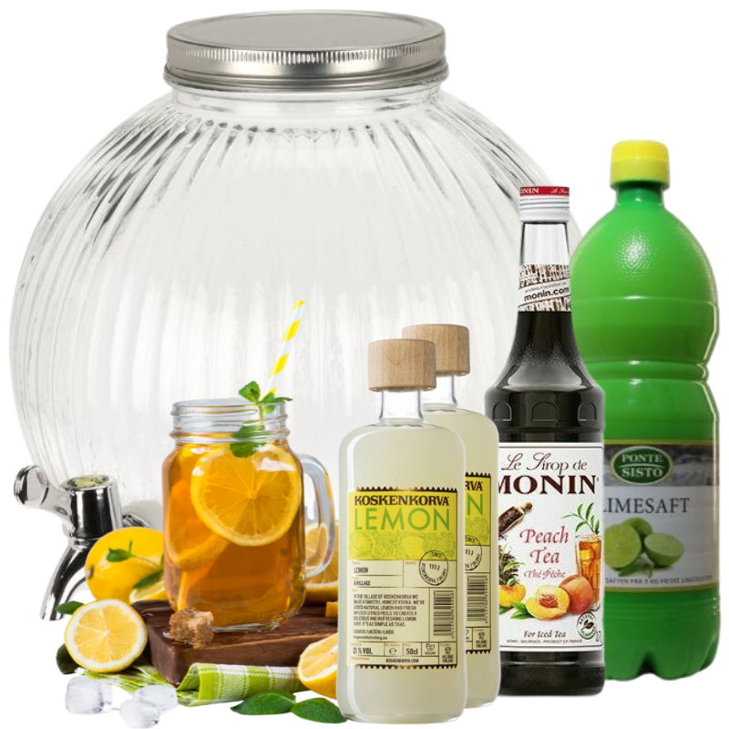Nordic Lemon Dispenser Drinkspakke