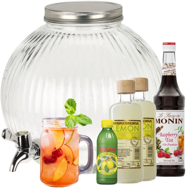 Raspberry Lemon Dispenser Drinkspakke
