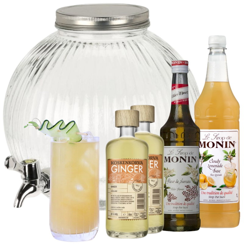 Elder Ginger Punch Dispenser Drinkspakke