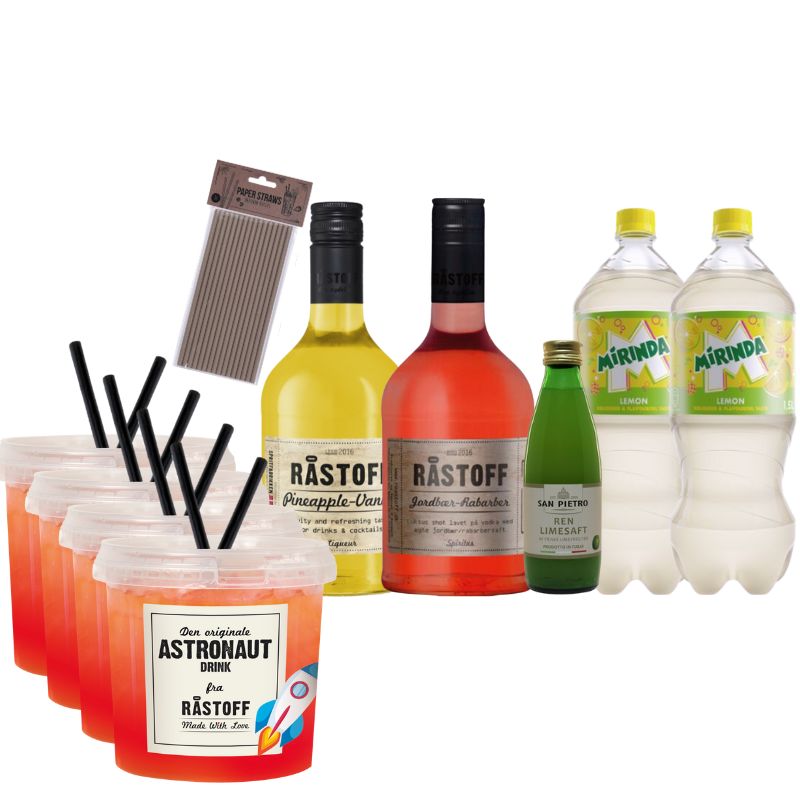 Astronaut & Københavnerstang Drinksspand Pakke