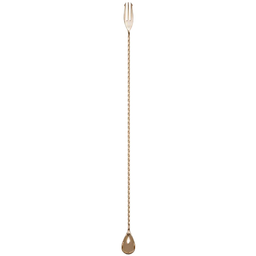 Barprofessional Barspoon Trident 50 Cm Kobber