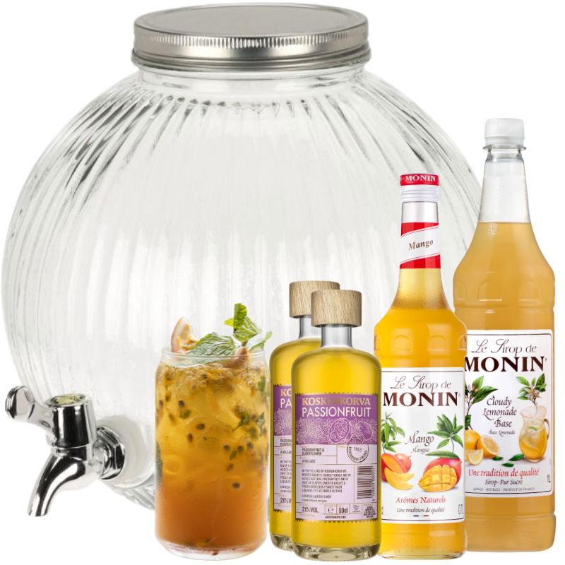 Passion Lemonade Dispenser Drinkspakke 5 Liter