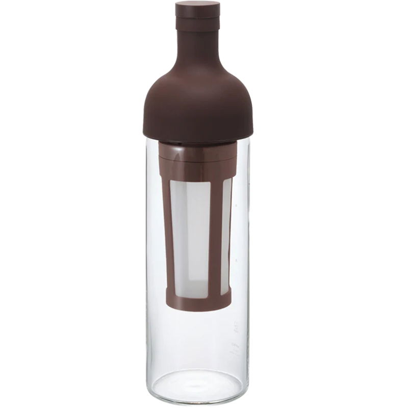 Cold Brew Kaffeflaske Med Filter Chokoladebrun Hario