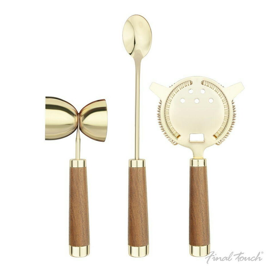 Final Touch Bartenders Mixing Set i Gavebog