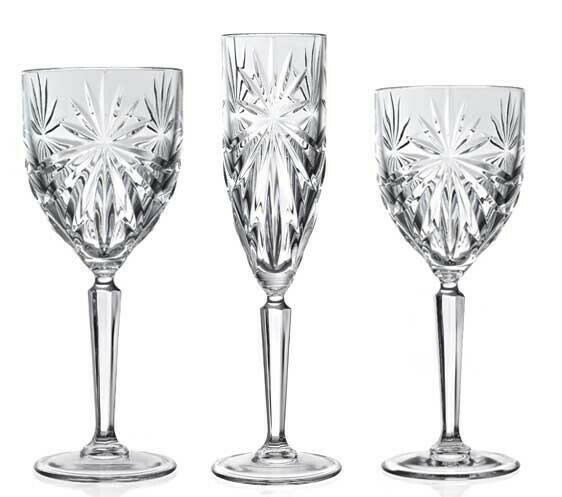 Rcr Oasis Champagne,R&oslash;d Og Hvidvinsglas