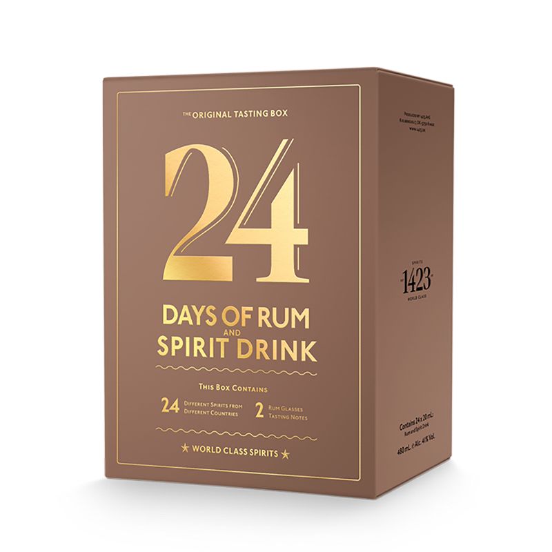 24 Days Of Rum Calendar Mocha Edition 24x2cl
