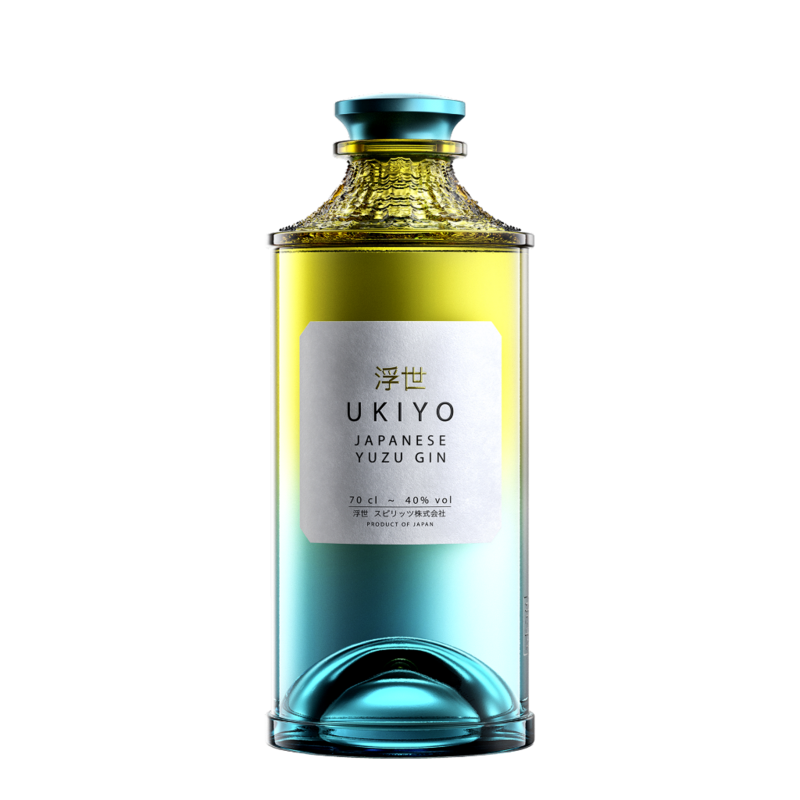 Ukiyo Yuzu Citrus Gin 40% Fl 70