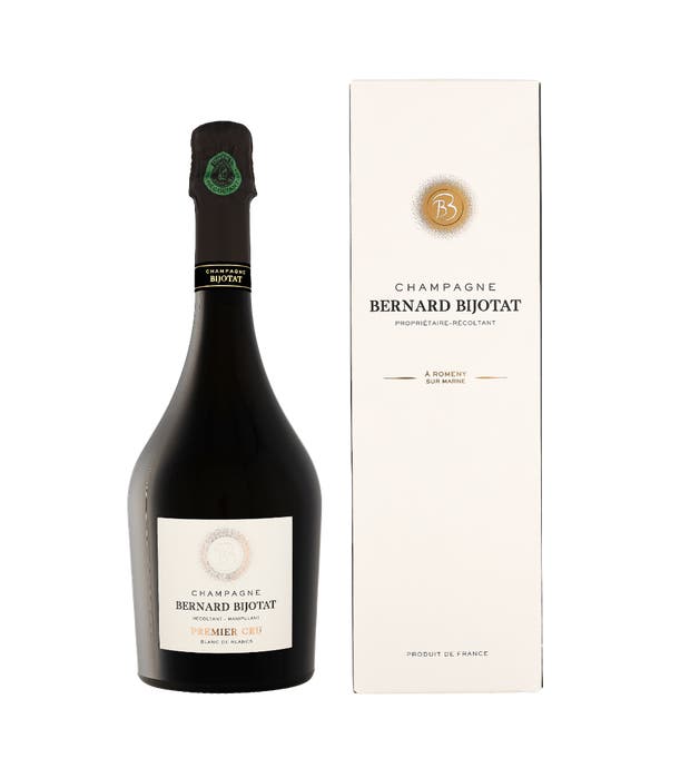 Bernard Bijotat Blanc De Blancs 1er Cru Champagne Med Gaveæske 75cl