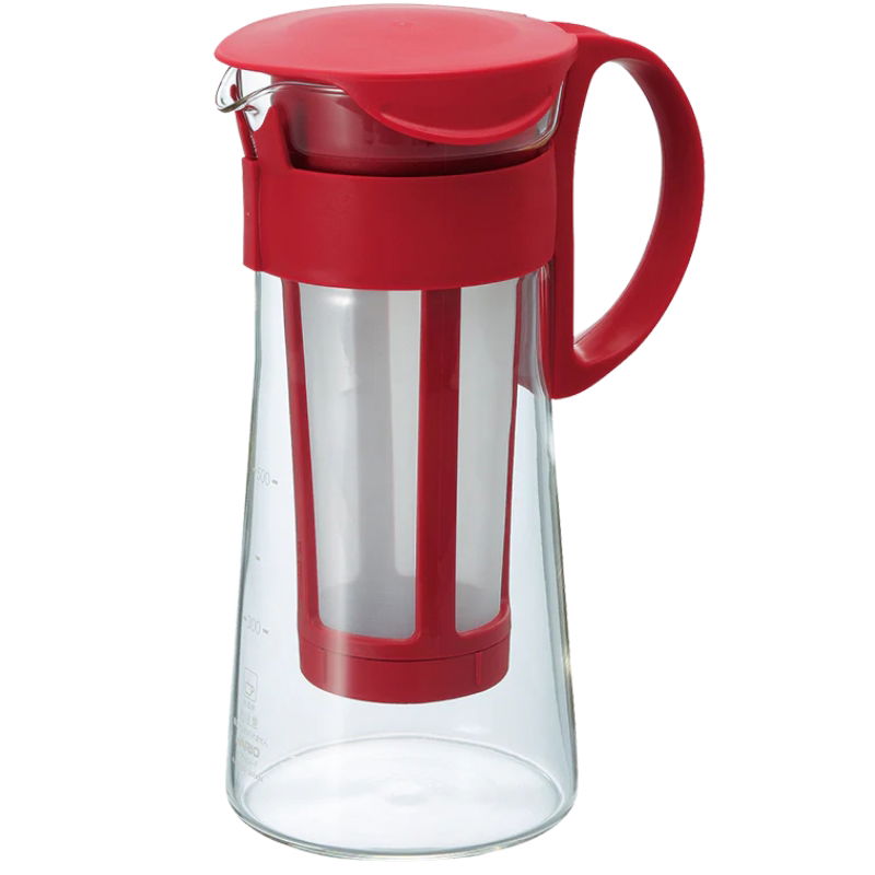 Cold Brew Kaffekande Mizudashi 600 Ml Rød
