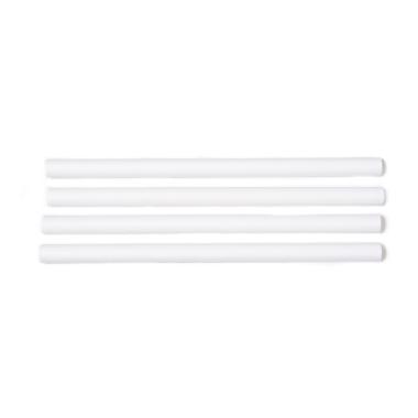 Sugerør Ø13x220 mm uden knæk Bionedbrydelig Papir Hvid,100 stk/ps - (100 stk.)