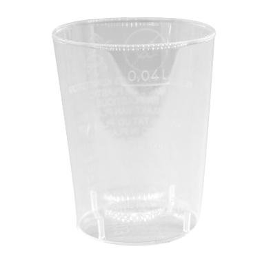 Plastglas Snapseglas 2/4 Cl 50 Stk. thumbnail