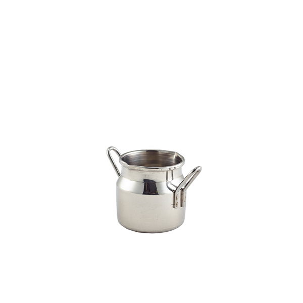 Mini Stainless Steel Mælkespand 2,5 Oz