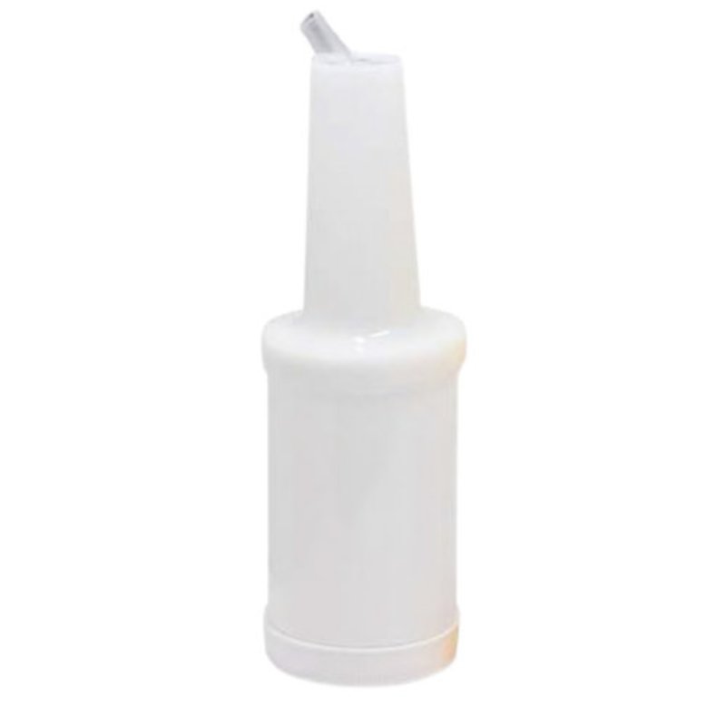 Store & Pour Flaske, Hvid Plast, 1l