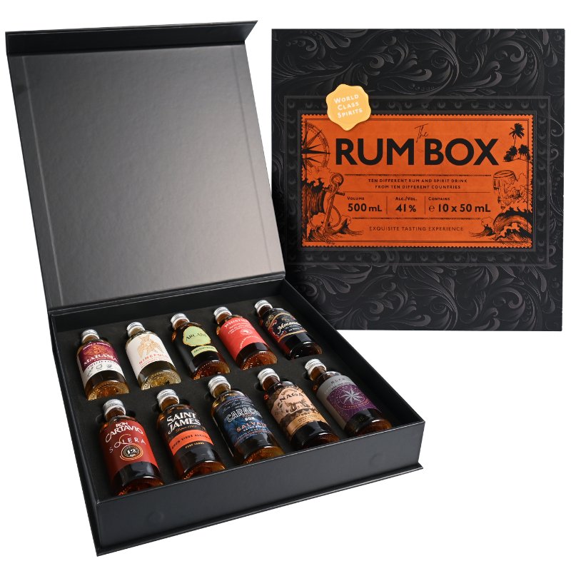 The Rum Box Yellow Edition 10 x 0,05 Ltr.