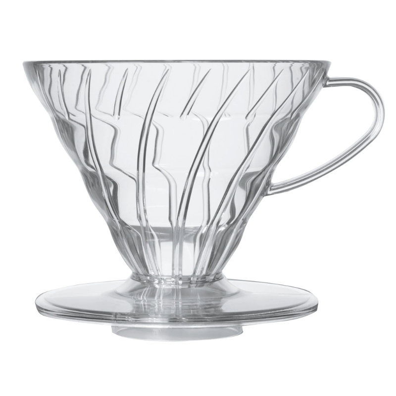 V60 Plastic 01 Dripper - Klar