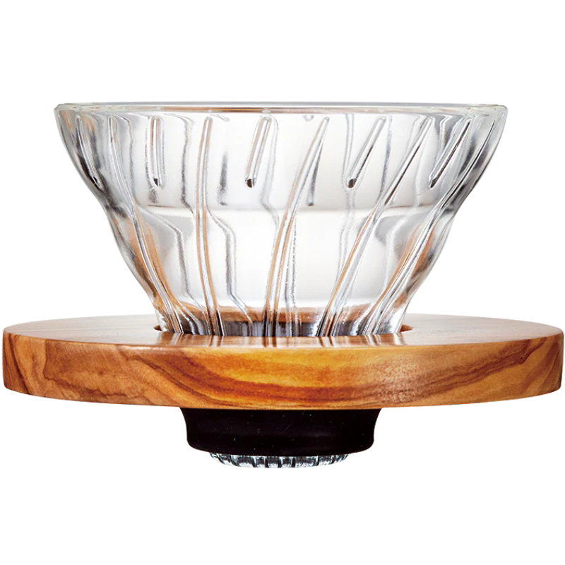 V60 Glasdripper 01 / Oliventræ Hario