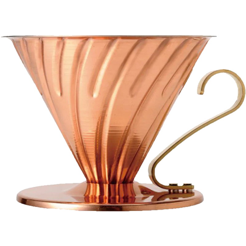 V60 Kobber Dripper 02 Hario