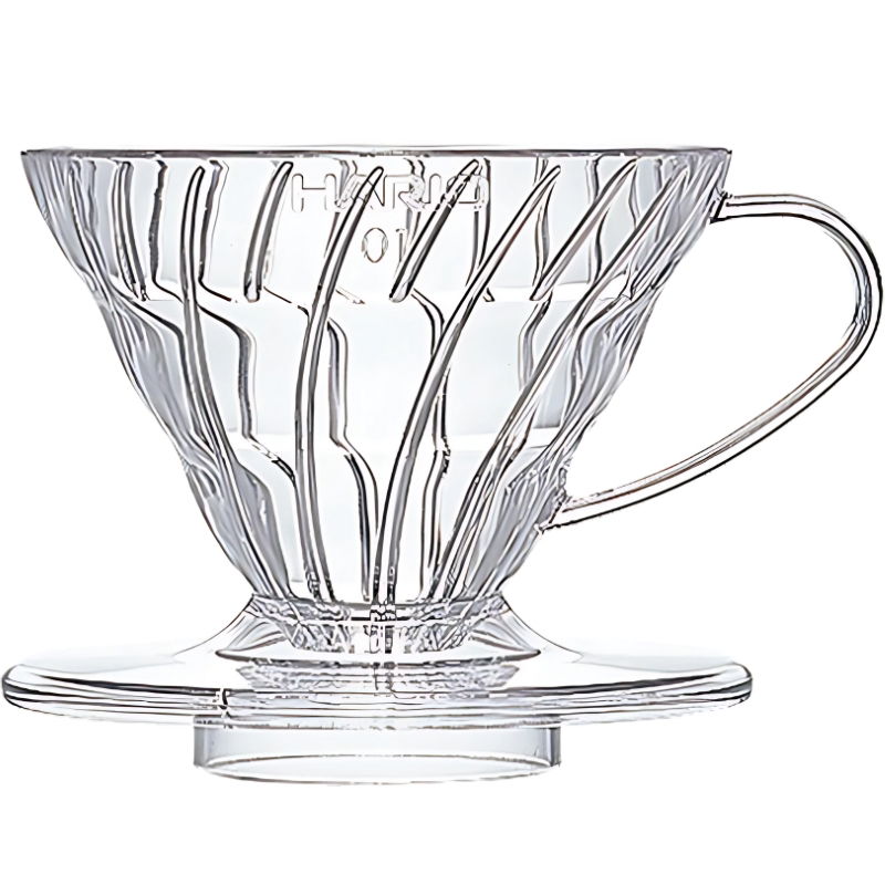 1 Cup Dripper V60 klar plast