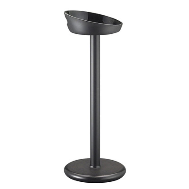 Vinstander i Aluminium Sort
