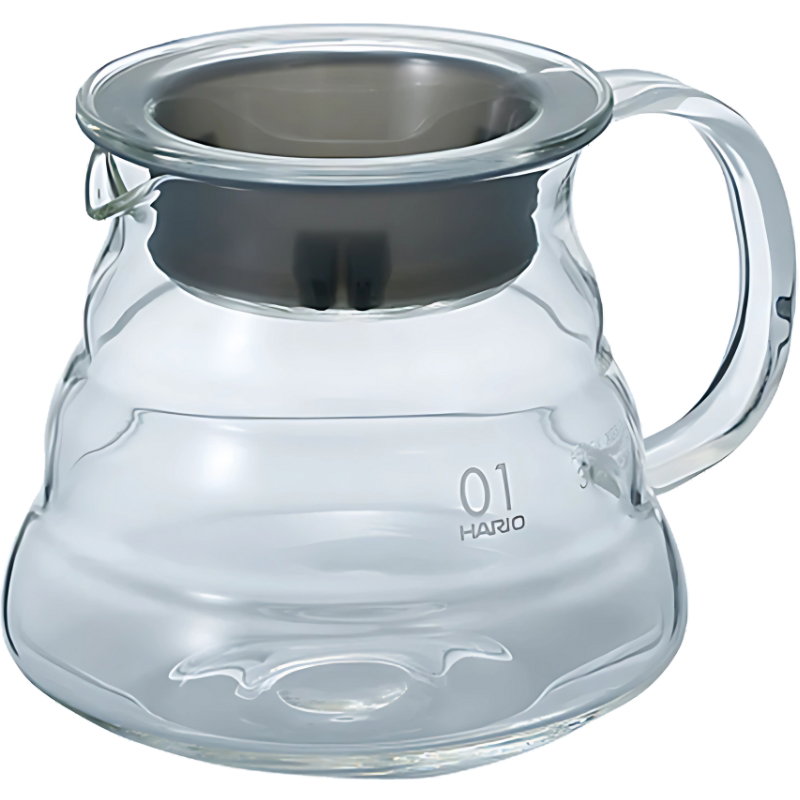 Hario V60 Range Server 01 - 360 ml glasserveringskande