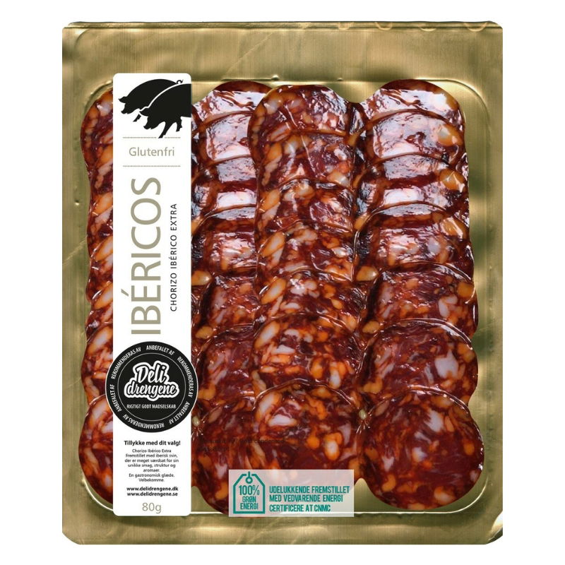 Iberico Chorizo 80gram Deli Drengene