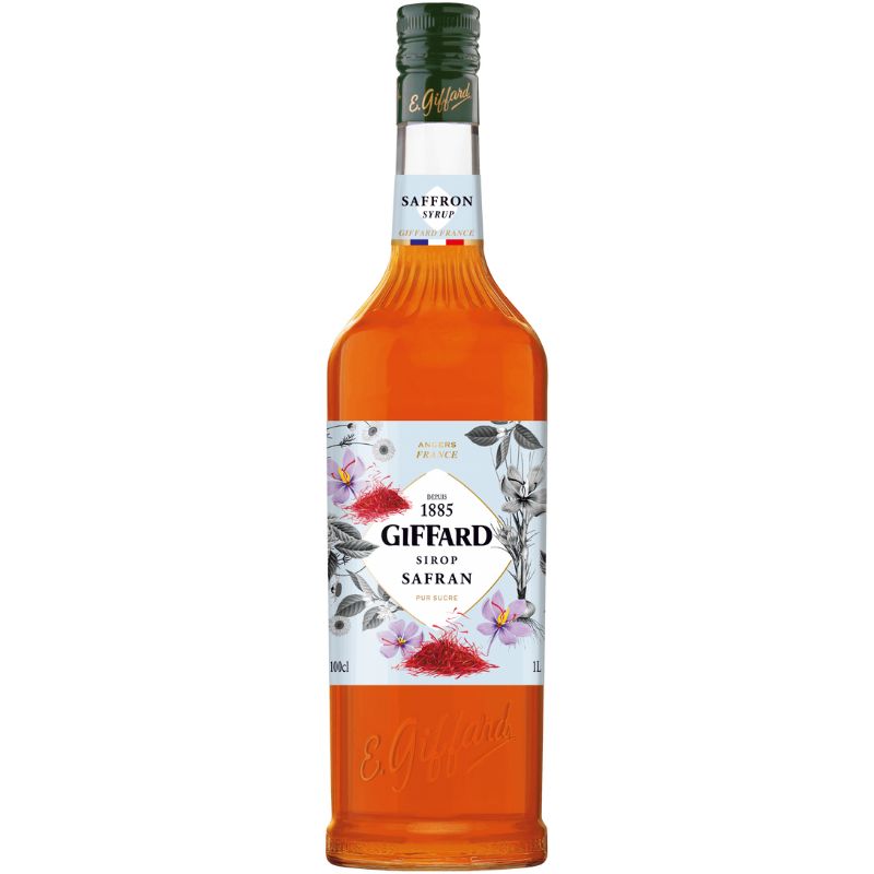 Giffard Syrup Saffron 1 Ltr