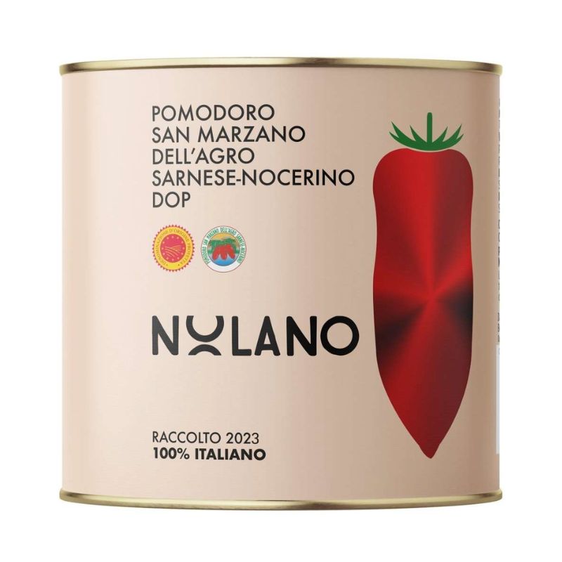 Nolano Flåede Tomater San Marzano 2,5 Kg