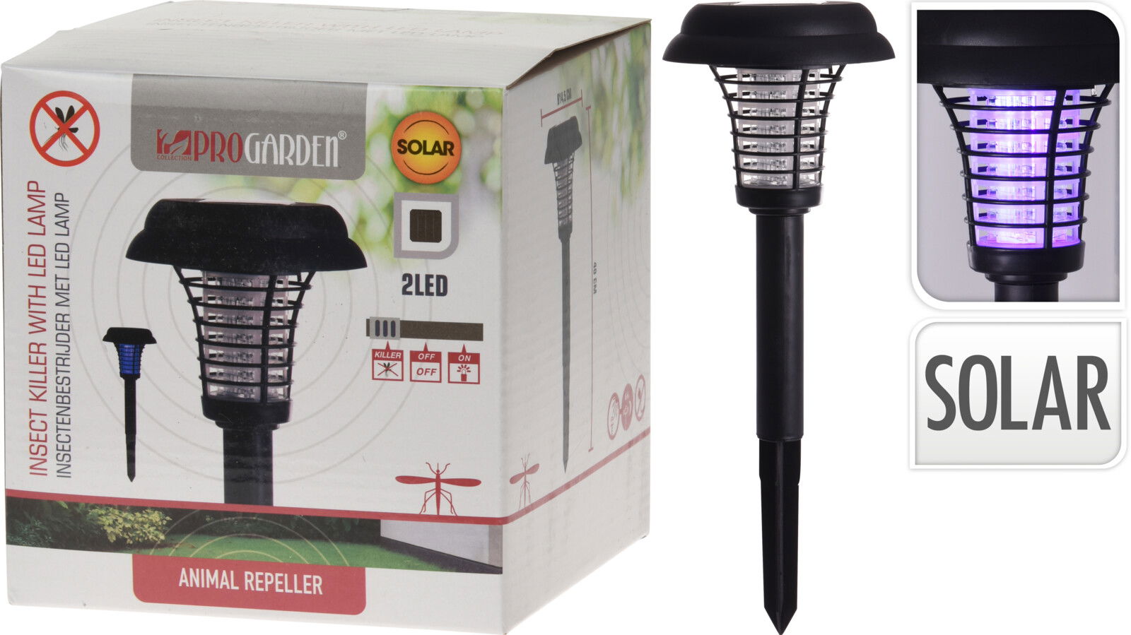 Elektrisk Myggefanger 2 i 1 Uv-lys