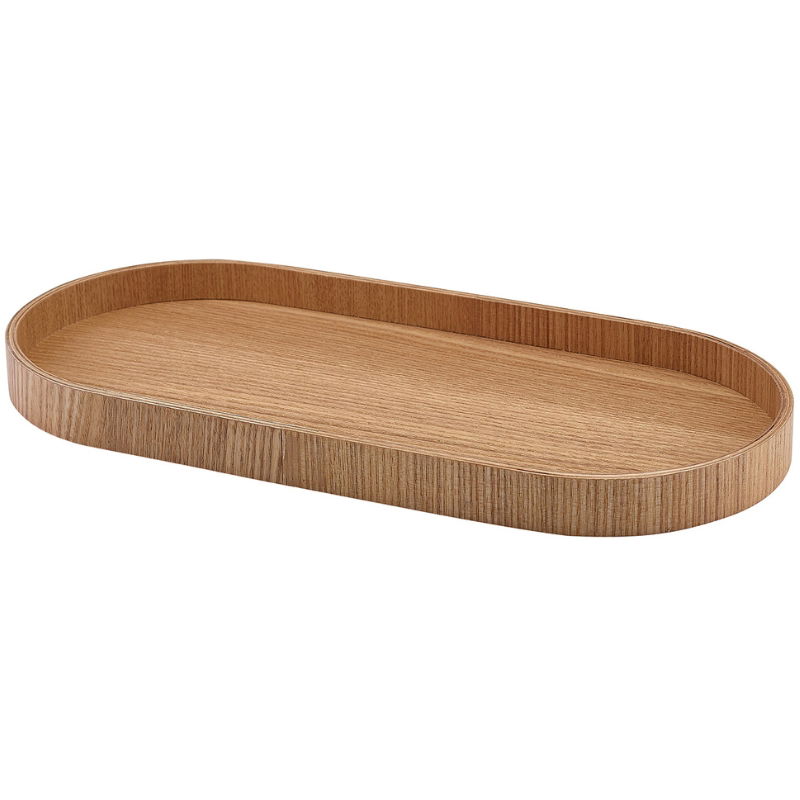 Bakke Oval Lys Finér Træ 35 x 16.5cm Bakke Oval Lys Finér Træ 35 x 16.5cm
