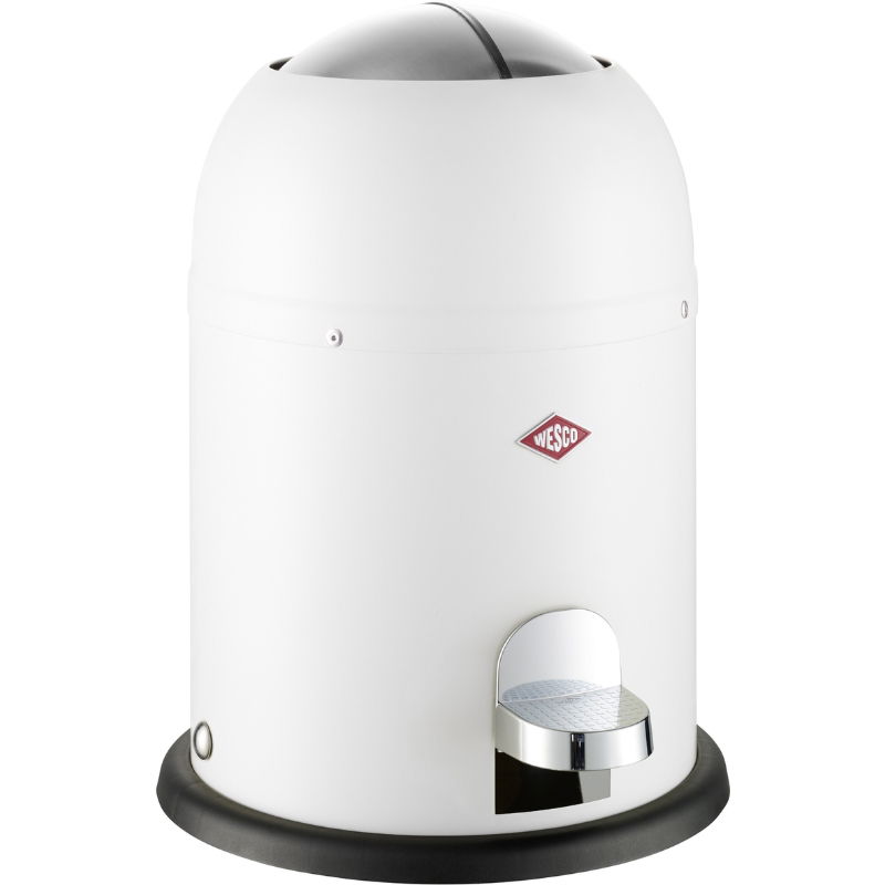 Pedalspand Mini Master 6 Liter Mat Hvid Pedalspand Mini Master 6 Liter Mat Hvid