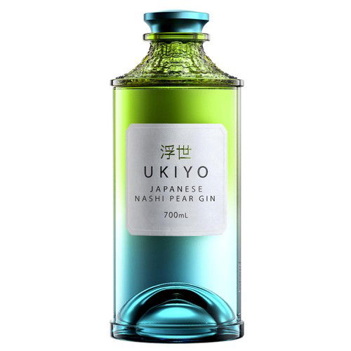 Ukiyo Japanese Nashi Pear Gin 40% 70fl