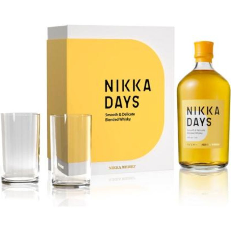 Nikka Days Kasse m. 2 Glas
