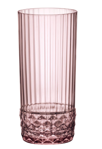 Bormioli America '20s Drikkeglas 40 Cl, Rosa