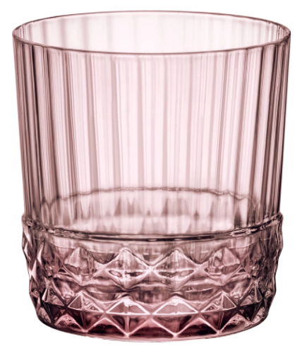 Bormioli America '20s Drikkeglas 30 Cl, Rosa