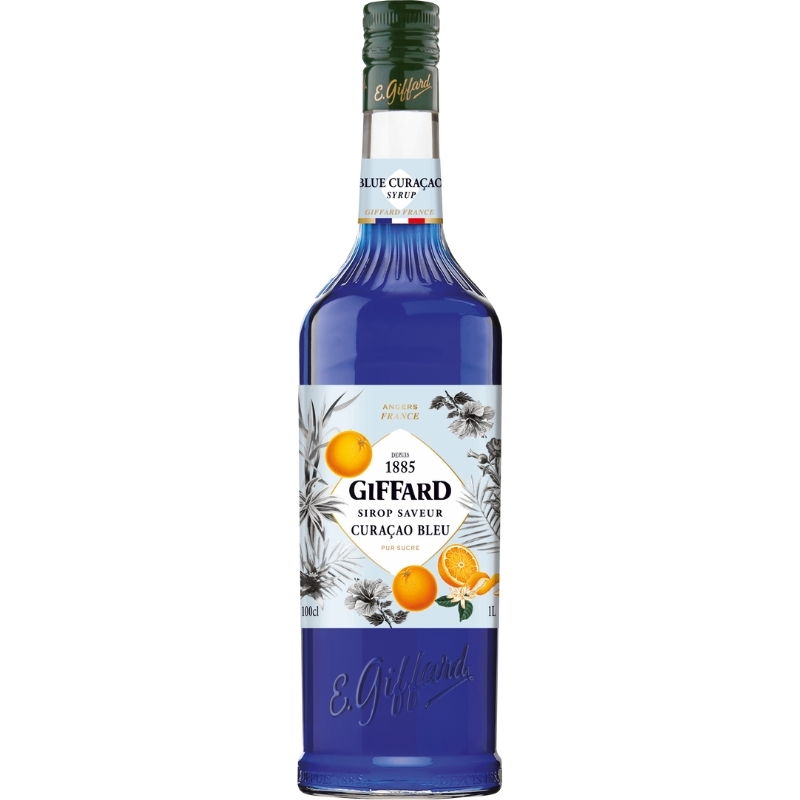 Giffard Syrup Blue Curacao 1 Ltr