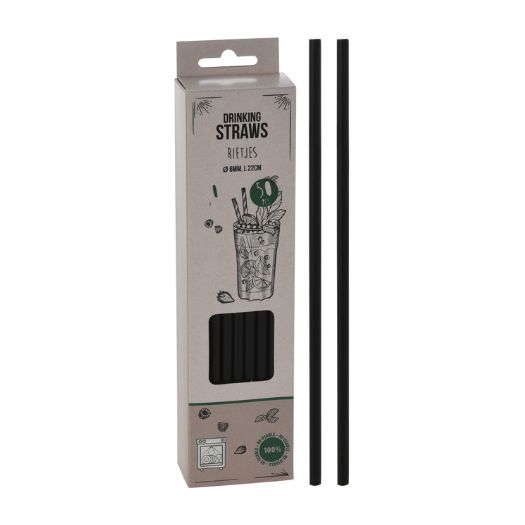 Sugerør Genanvendeligt Plast 50 Stk.