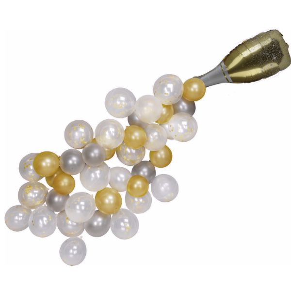 Ballonsæt Champagnebobler billede