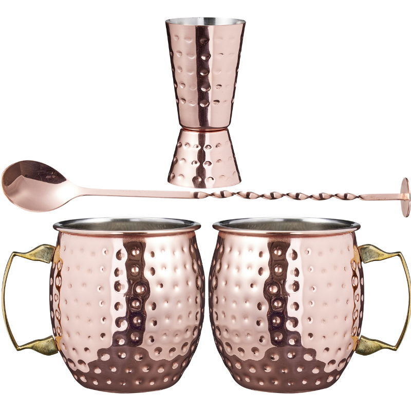 Cocktail Sæt Moscow Mule 4 Stk.