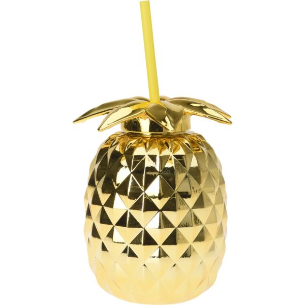 Drikkekrus Ananas Guld 750ml