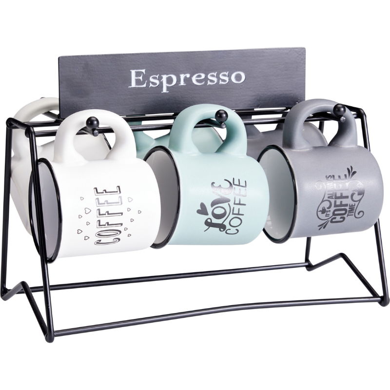 Kaffekrus Sæt 7 Stk. 110 Ml