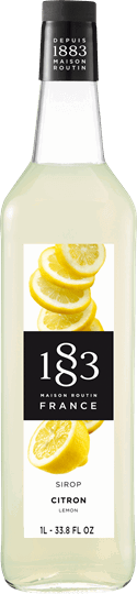 1883 Syrup Lemon / Citron Fort 1 Ltr