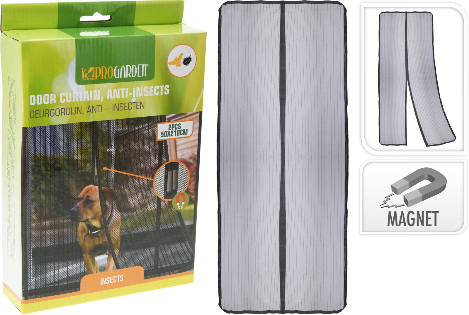 Myggenet Dør Sort Myggenet Dør Sort