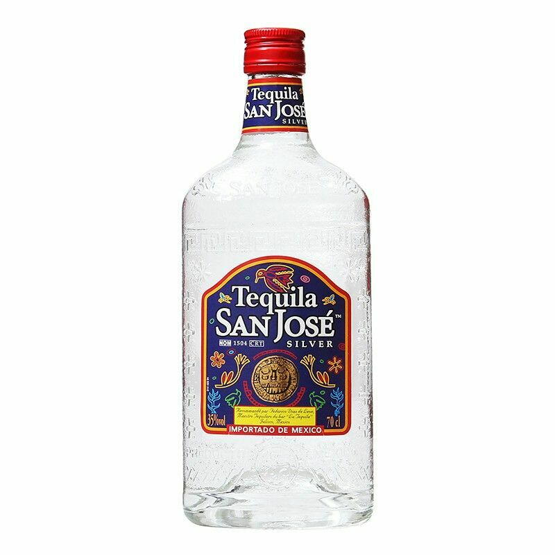 San José Tequila Silver FL 70 Bedste pris i Danmark ️