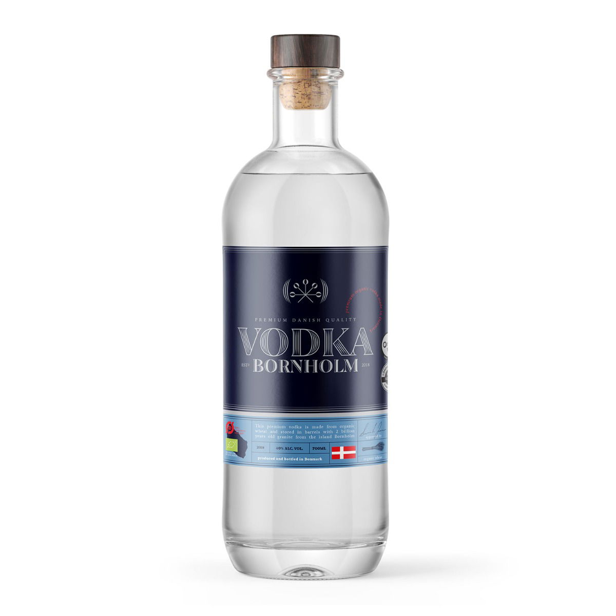 Vodka Bornholm klassisk en autentisk smagsoplevelse fra Bornholm