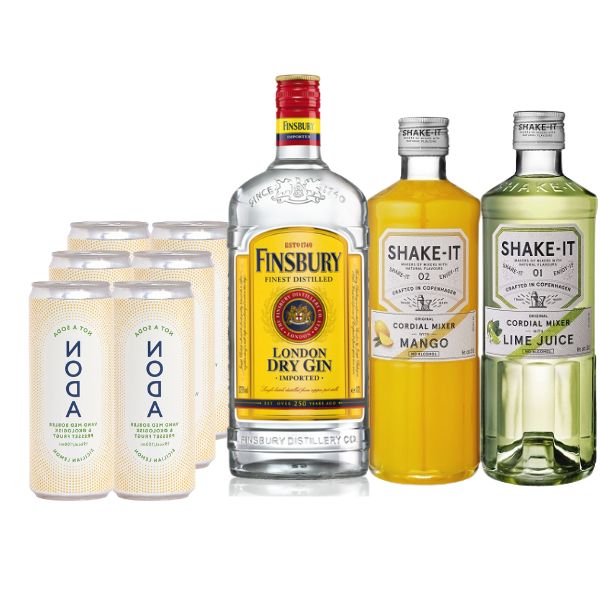 Gin Hass DrinksPakke Perfekt til at lave lækre Gin Hass cocktails